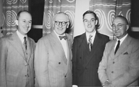 Gathering, c.1935 including Prof. W.J. Tuckfield, second from left - courtesy H.F. Atkinson Dental Museum.